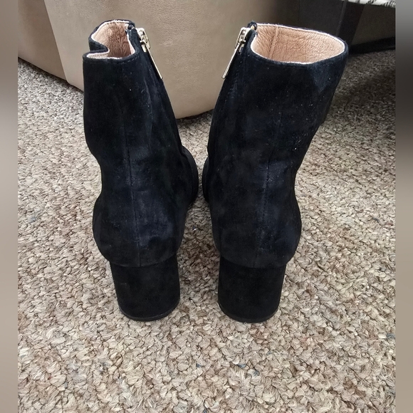 Joie Black Suede Ankle Boots - Picture 5 of 11